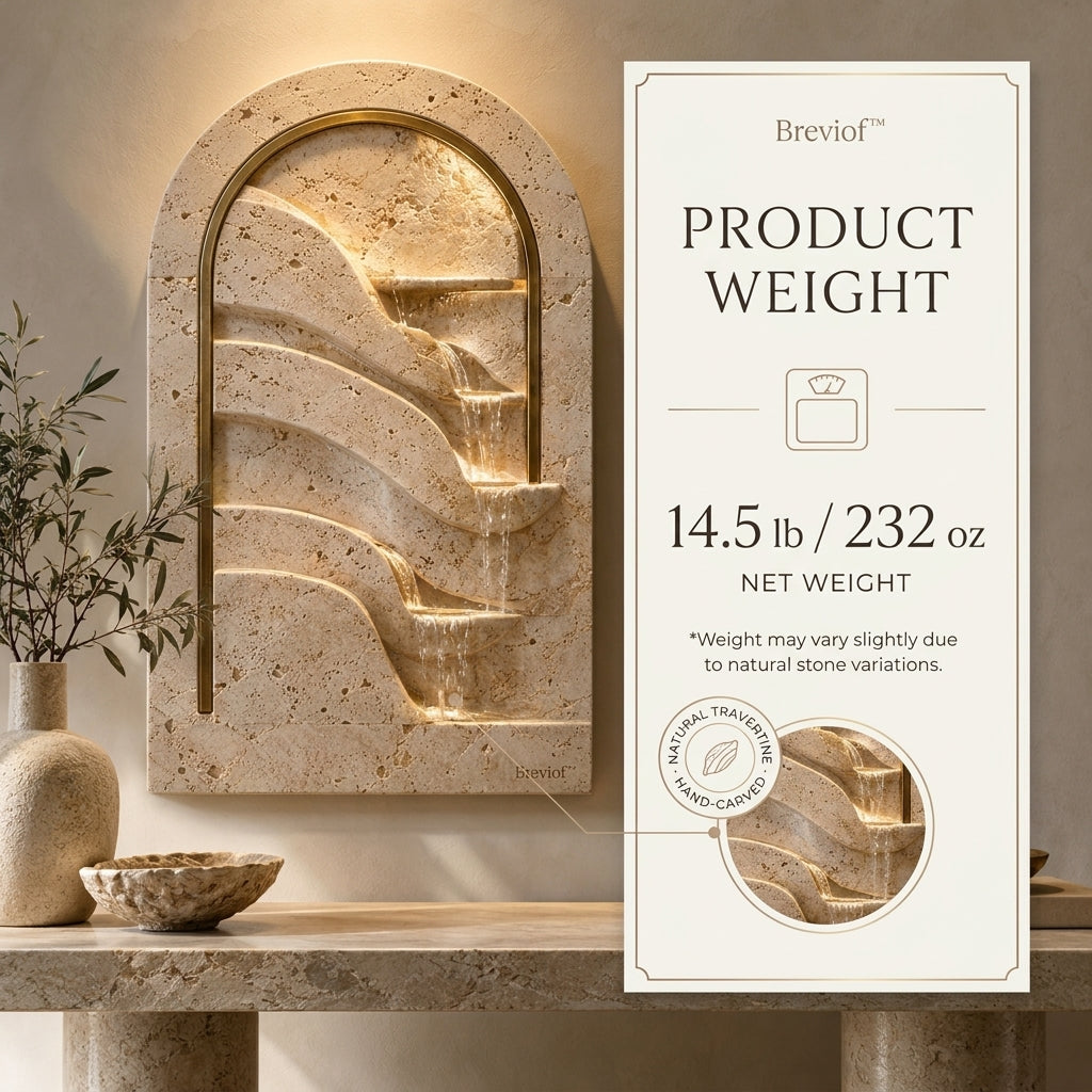 Breviof™ Arc Cascade Sculptural Wall Relief — image 4