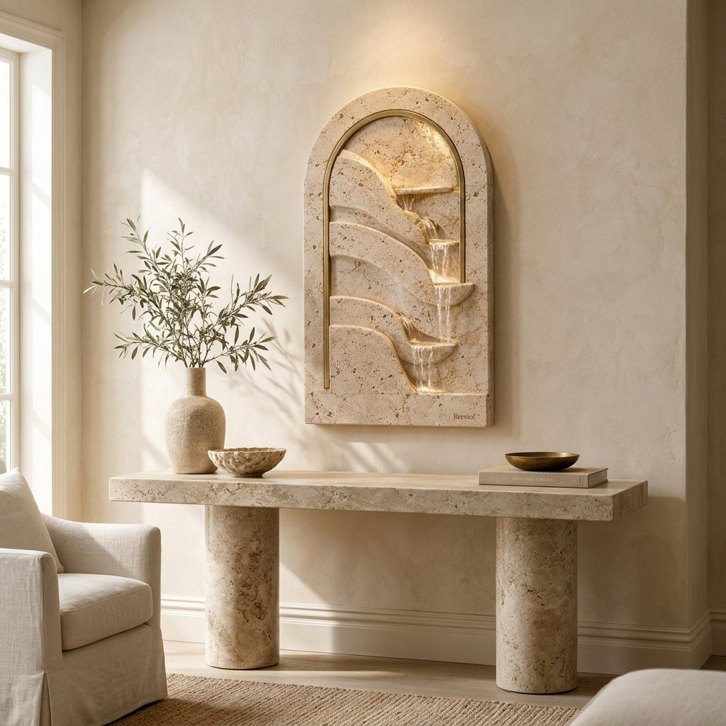 Breviof™ Arc Cascade Sculptural Wall Relief — image 5