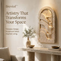 Breviof™ Arc Cascade Sculptural Wall Relief — image 1
