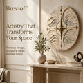Breviof™ Compass Tide Round Wall Relief — image 1