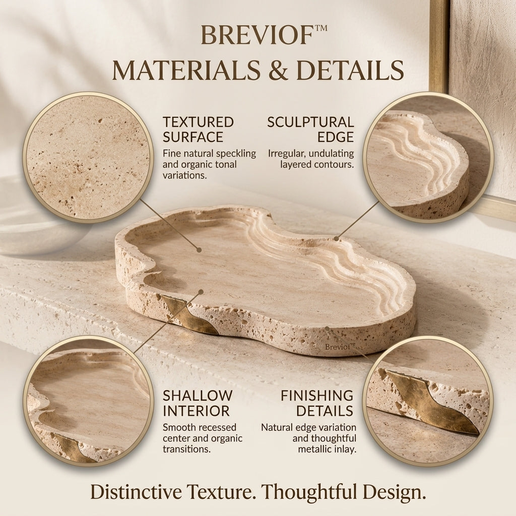 Breviof™ Ripple Edge Decorative Tray — image 4