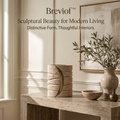 Breviof™ Crescent Groove Decorative Vase — image 5