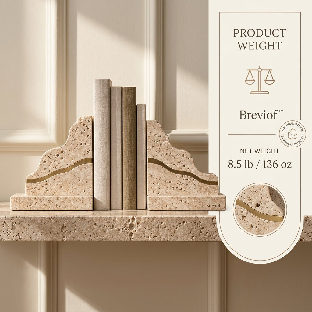 Breviof™ Rising Wave Bookend Pair — image 4
