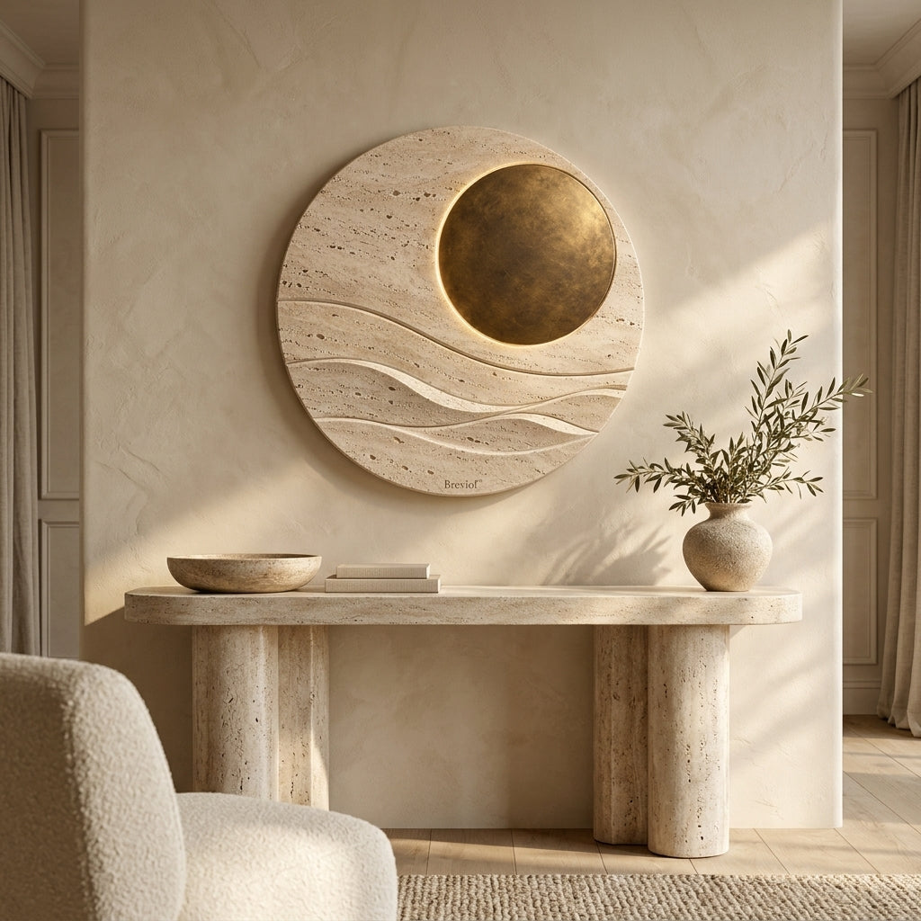 Breviof™ Solar Tide Round Wall Art — image 5