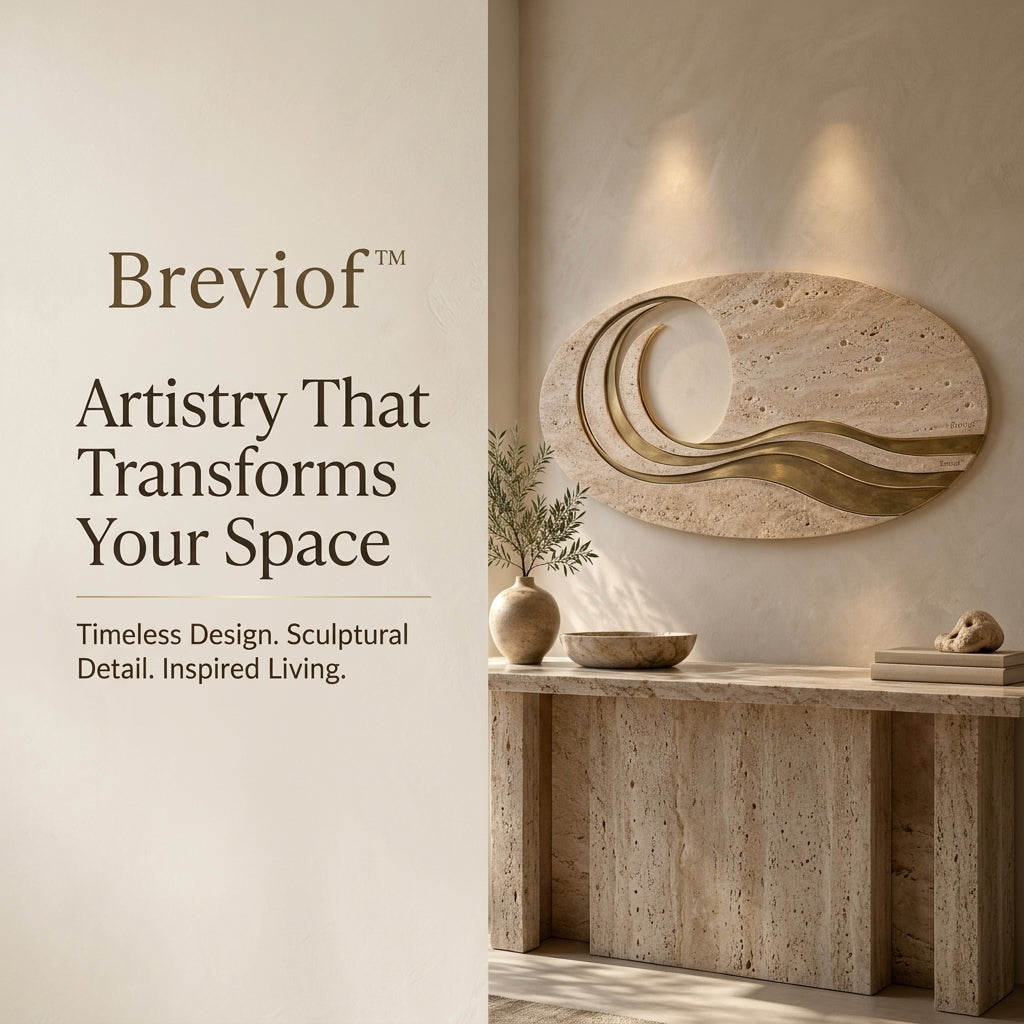 Breviof™ Orbit Current Oval Wall Art — image 1