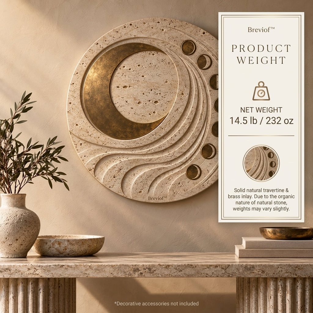 Breviof™ Lunar Orbit Round Wall Relief — image 4