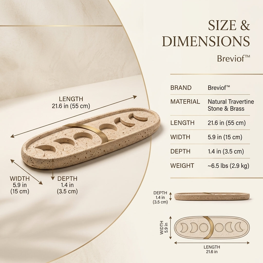 Breviof™ Moon Phase Candle Display Tray — image 2