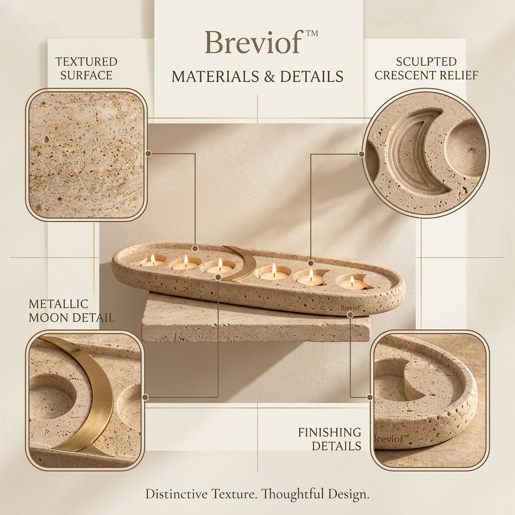 Breviof™ Moon Phase Candle Display Tray — image 3