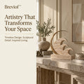 Breviof™ Crescent Wave Table Sculpture — image 1