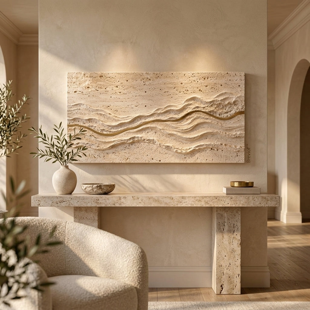 Breviof™ Layered Tide Horizontal Wall Relief — image 5