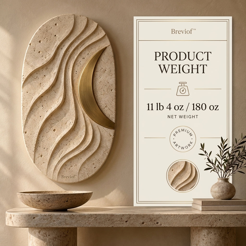 Breviof™ Crescent Flow Vertical Wall Relief — image 4